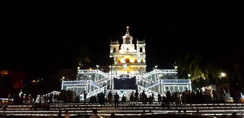 Panjim church Feast in Goa - Download Goa Photos